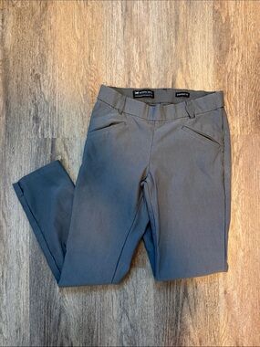 Lee Modern Series Straight Fit Gray Dress Pants